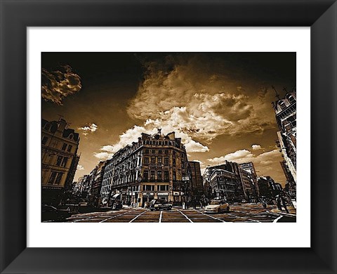 Framed Smithfield, London Print