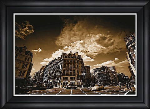 Framed Smithfield, London Print
