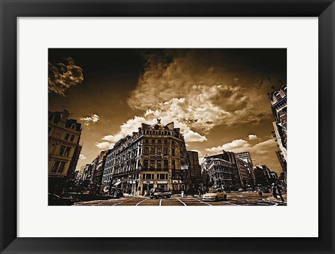 Framed Smithfield, London Print