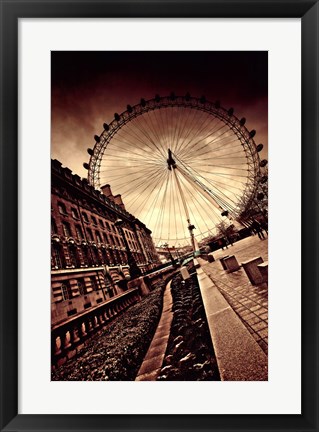 Framed London Eye Print