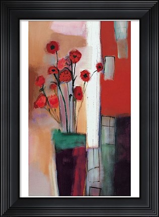Framed Flowers at Home Print