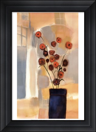 Framed Flowers in the Archway Print