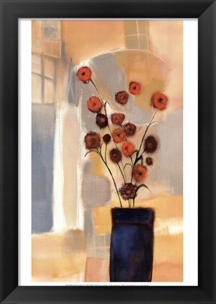 Framed Flowers in the Archway Print