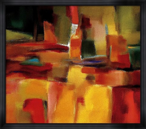 Framed Harmonious Space Print