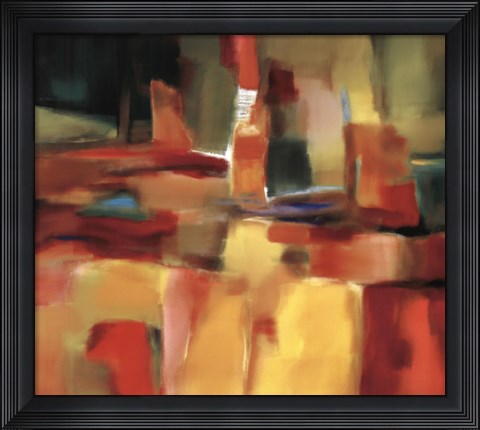 Framed Harmonious Space Print