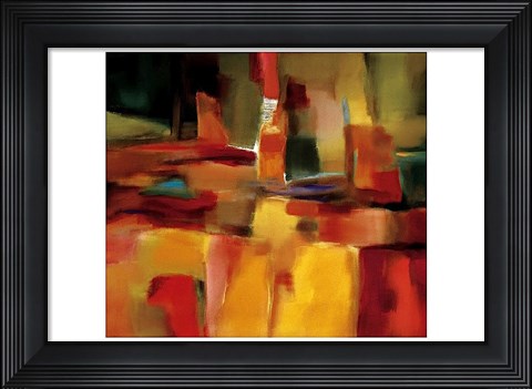 Framed Harmonious Space Print