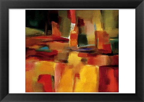 Framed Harmonious Space Print