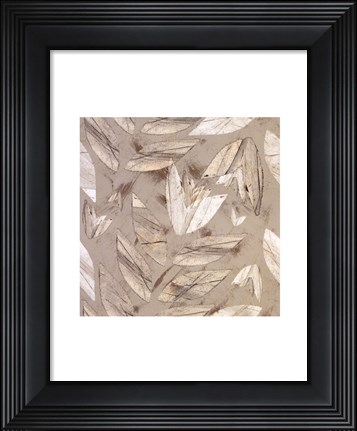 Framed Floating Leaves Print