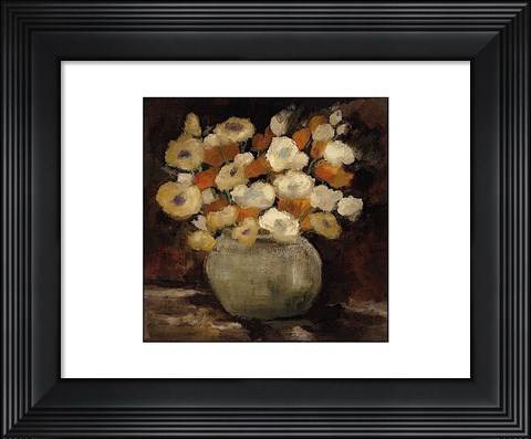 Framed Apricot Poppies Print