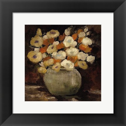 Framed Apricot Poppies Print