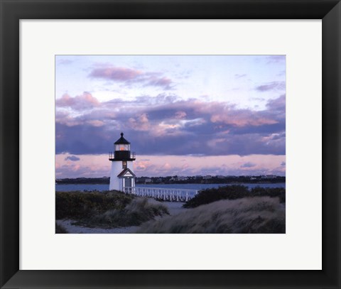 Framed Brant Point Light Print