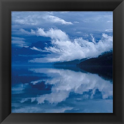 Framed Glacial Mist Print