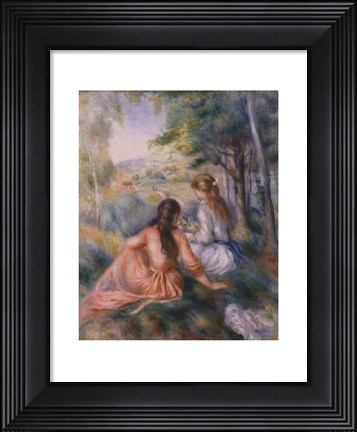 Framed In the Meadow Print
