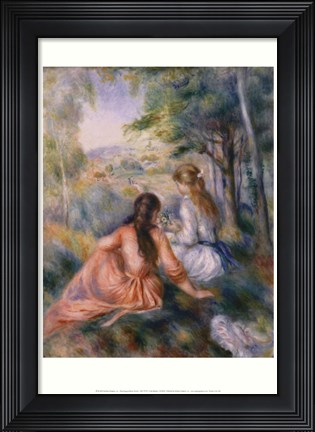 Framed In the Meadow Print