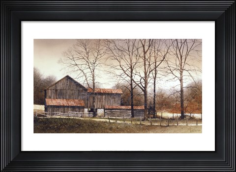 Framed Treeline Print