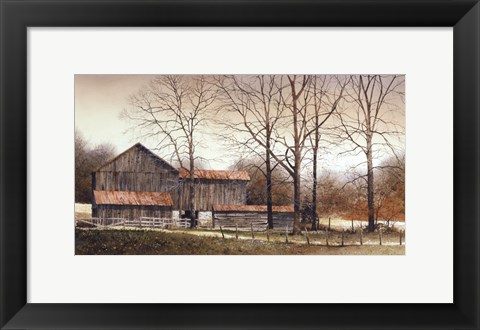 Framed Treeline Print