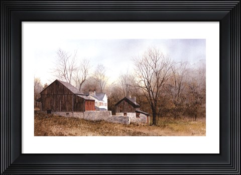 Framed North of New Hope Print