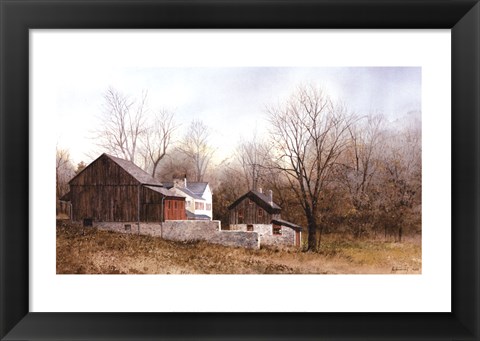 Framed North of New Hope Print