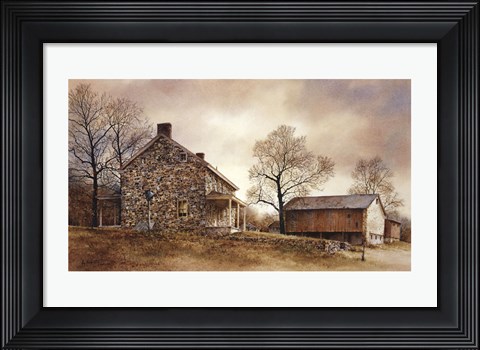 Framed Pennsylvania Morning Print
