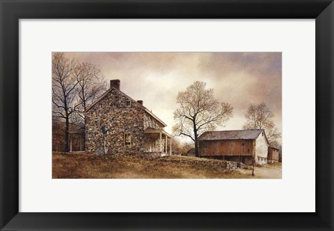 Framed Pennsylvania Morning Print