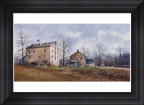 Framed Late November Print