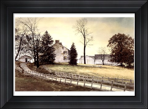 Framed Late October Print