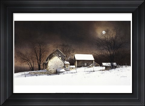 Framed New Moon Print