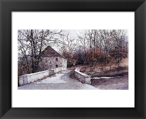 Framed Mill Bridge Print