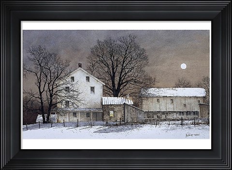Framed Full Moon Print