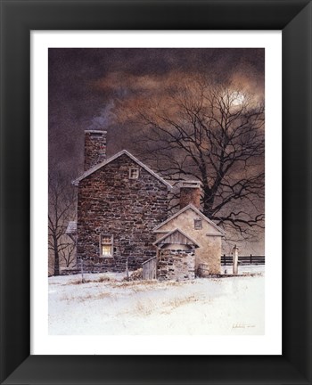 Framed Blue Moon Print