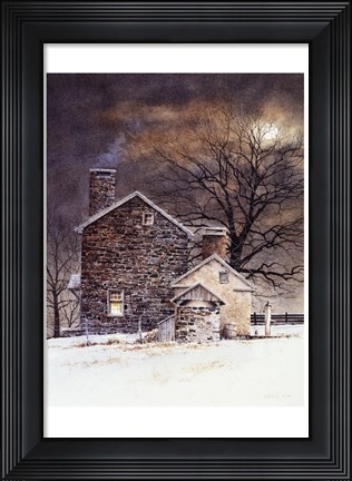 Framed Blue Moon Print