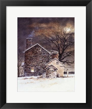 Framed Blue Moon Print