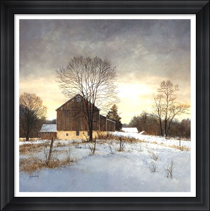 Framed Breaking Light Print