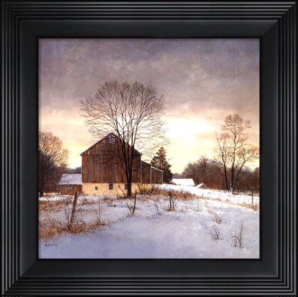 Framed Breaking Light Print