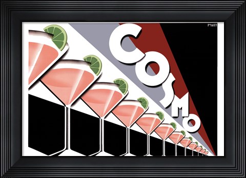 Framed Cosmopolitan Print