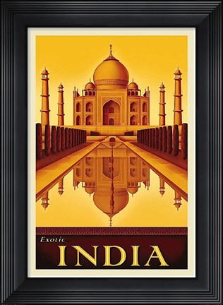 Framed Exotic India Print