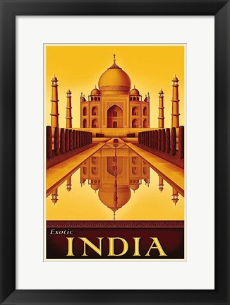 Framed Exotic India Print