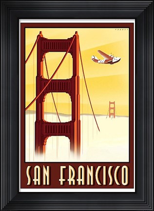 Framed San Francisco Print