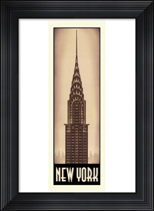 Framed New York Print