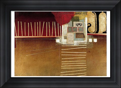 Framed Embracing the Future Print