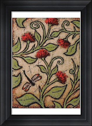 Framed Dragonfly 9 Print