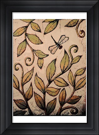 Framed Dragonfly 8 Print