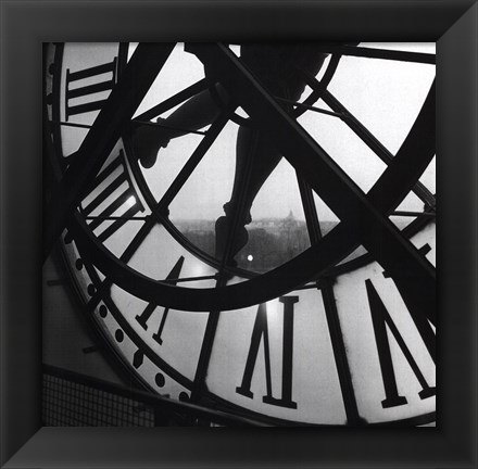 Framed Orsay Clock Print