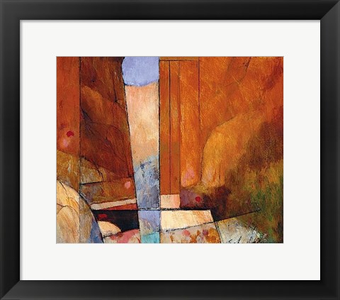 Framed Canyon II Print