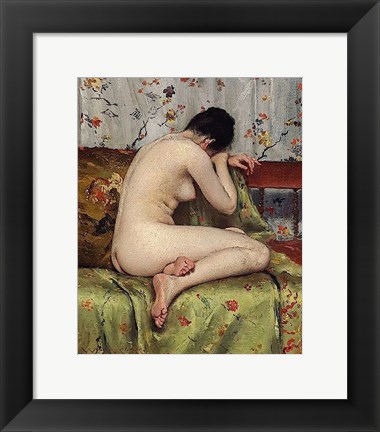 Framed Modern Magdalen, about 1888 Print