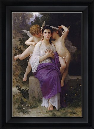 Framed L&#39;Eveil Du Coeur Print