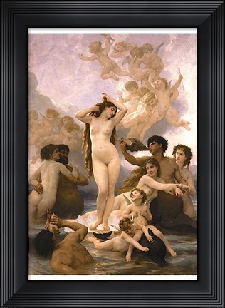 Framed Birth of Venus Print