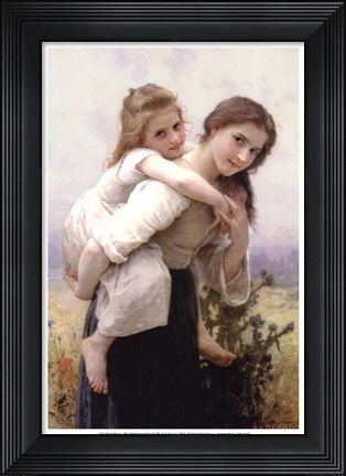 Framed Not Too Much to Carry Print