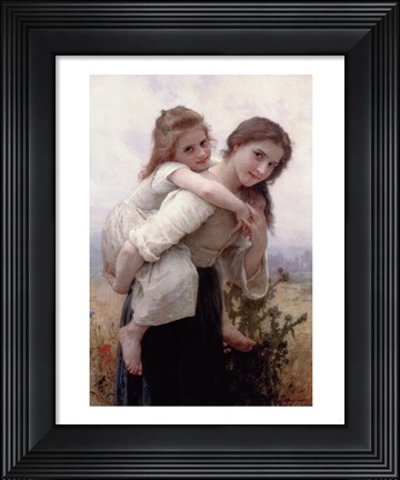 Framed Not Too Much to Carry Print