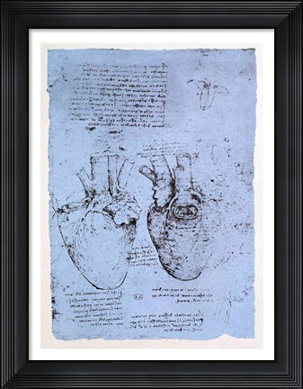 Framed Heart Print